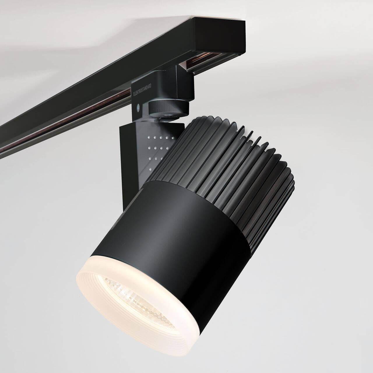 фото трековый светодиодный светильник elektrostandard accord черный 30w 4200k ltb37 a043918 | 220svet.ru