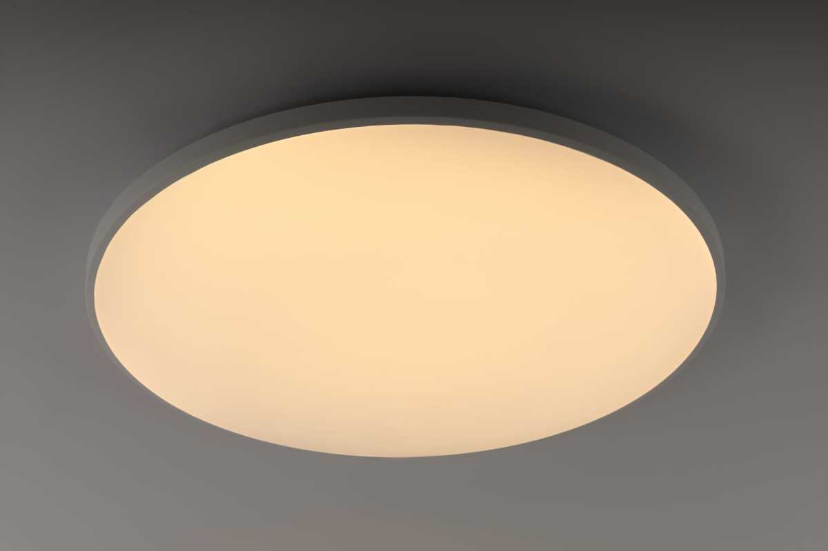 фото светильник потолочный светодиодный эра классик с ду spb-6 wh 80w-3k-6,5k-r slim base б0069764 | 220svet.ru