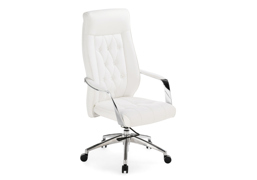фото стул woodville sarabi white / satin chrome 15424 | 220svet.ru