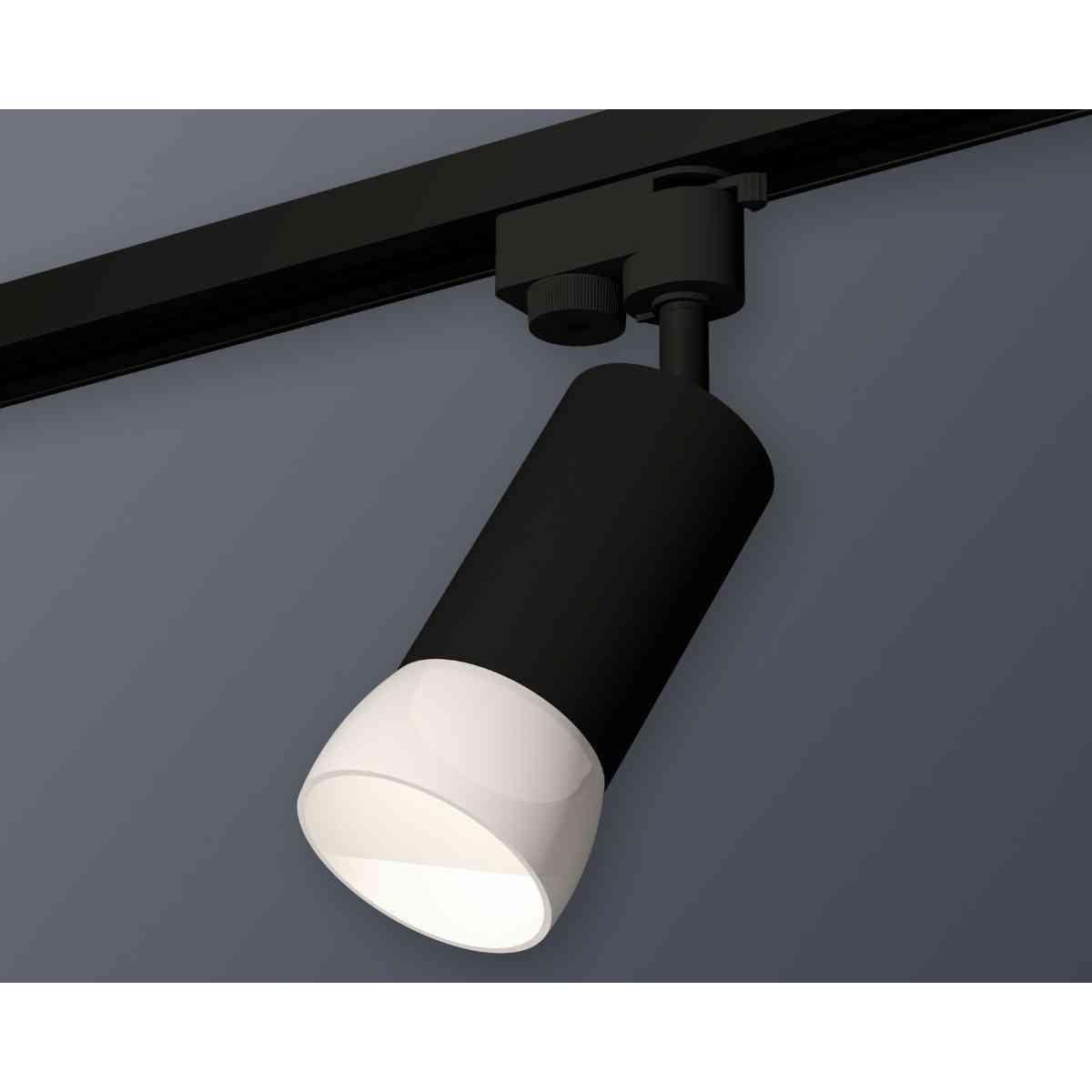 фото комплект трекового светильника ambrella light track system xt6323190 sbk/fr черный песок/белый матовый (a2521, c6323, n6258) | 220svet.ru