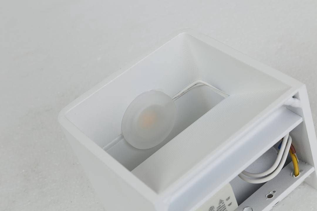 фото настенный светодиодный светильник designled gw mistery gw-9201a-5-wh-ww 001806 | 220svet.ru