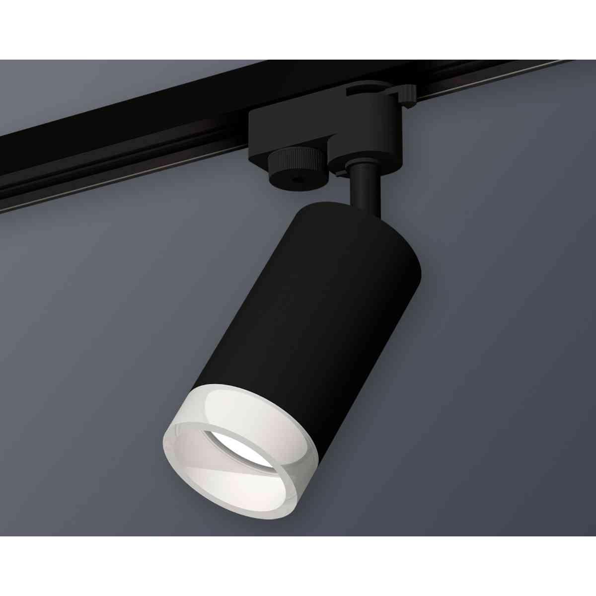 фото комплект трекового светильника ambrella light track system xt6323160 sbk/fr черный песок/белый матовый (a2521, c6323, n6248) | 220svet.ru