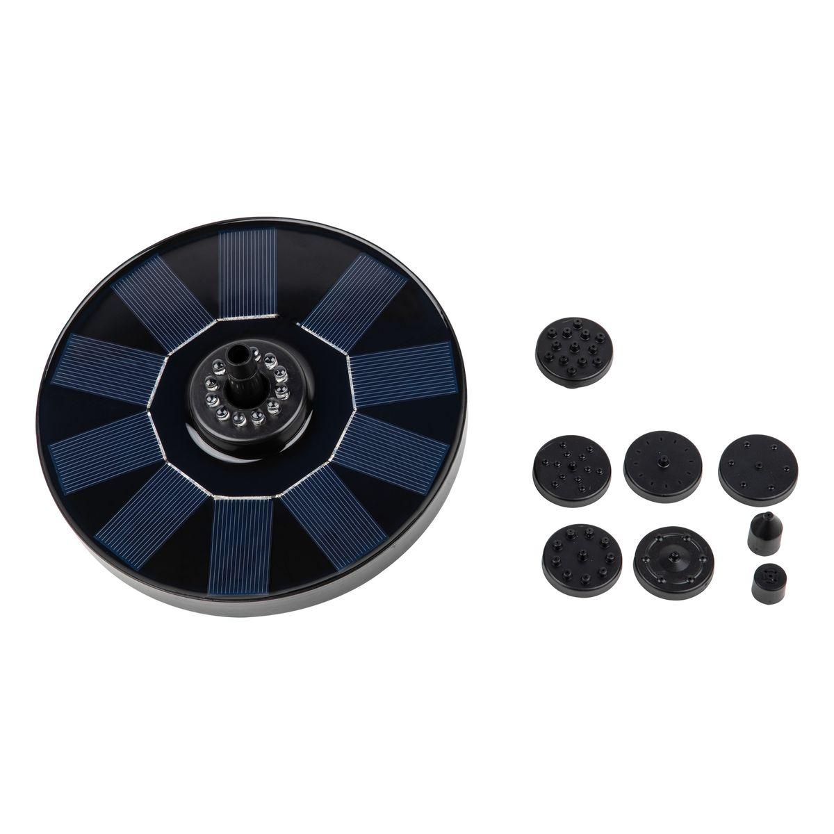 фото светильник на солнечных батареях uniel usl-s-825/pt180 rgb fountan ul-00011598 | 220svet.ru
