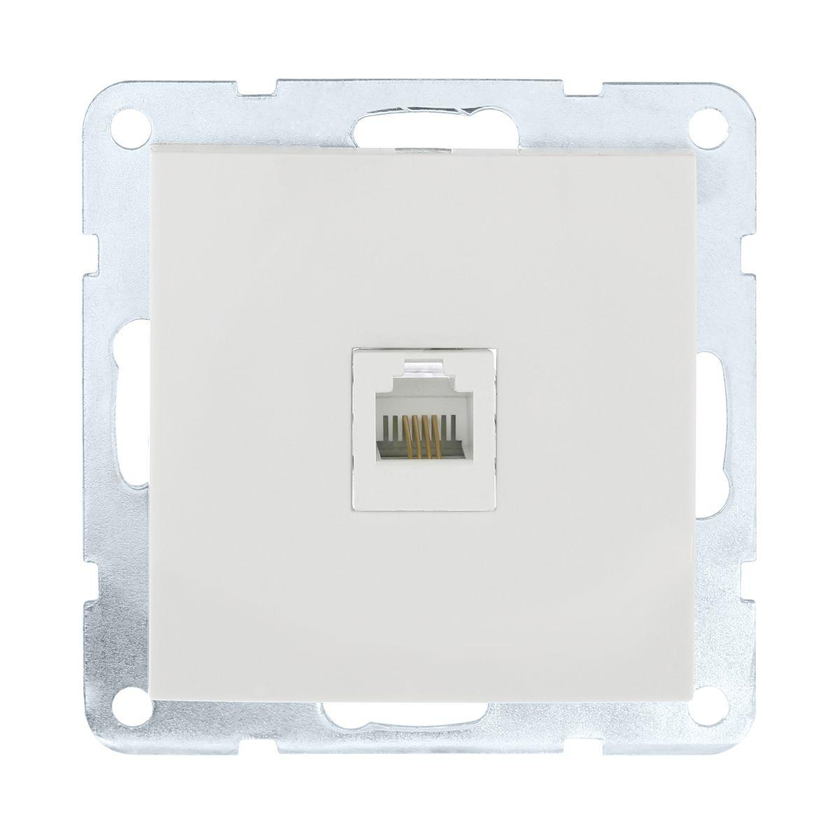 фото розетка компьютерная rj-45 lk studio lk60 кат.5е белый 866104-1 | 220svet.ru