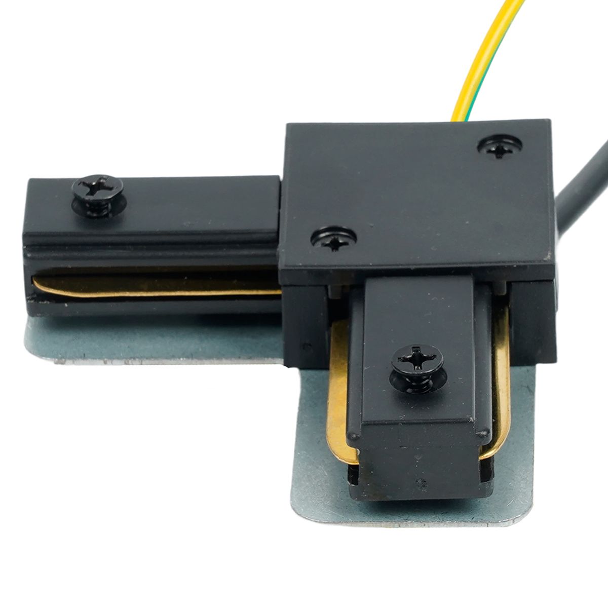 фото коннектор угловой для шинопровода с проводом feron ld1021c для cab1007 52154 | 220svet.ru