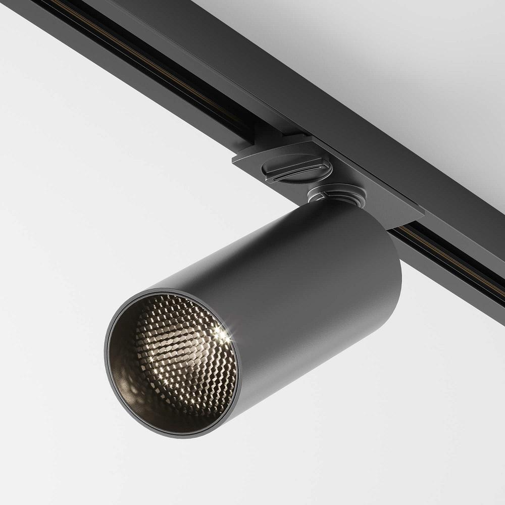 фото трековый светильник maytoni technical focus led tr021-1-12b3k-w-d-b | 220svet.ru