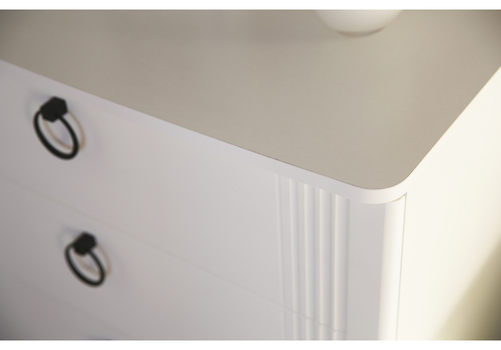 фото комод woodville ева белый матовый 589701 | 220svet.ru