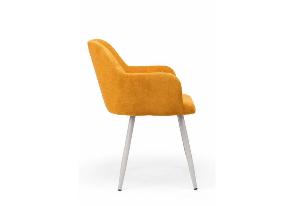 фото стул поворотный на металлокаркасе woodville инфини 360 терракота (ocean 015) / серый 631740 | 220svet.ru