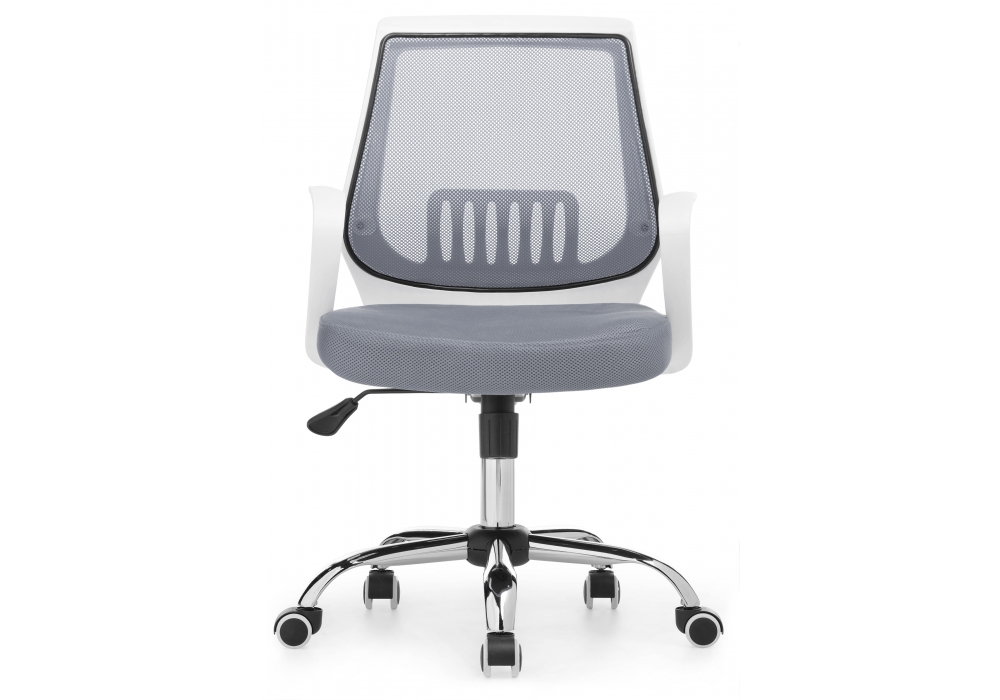 фото компьютерное кресло woodville ergoplus light gray / white 15209 | 220svet.ru