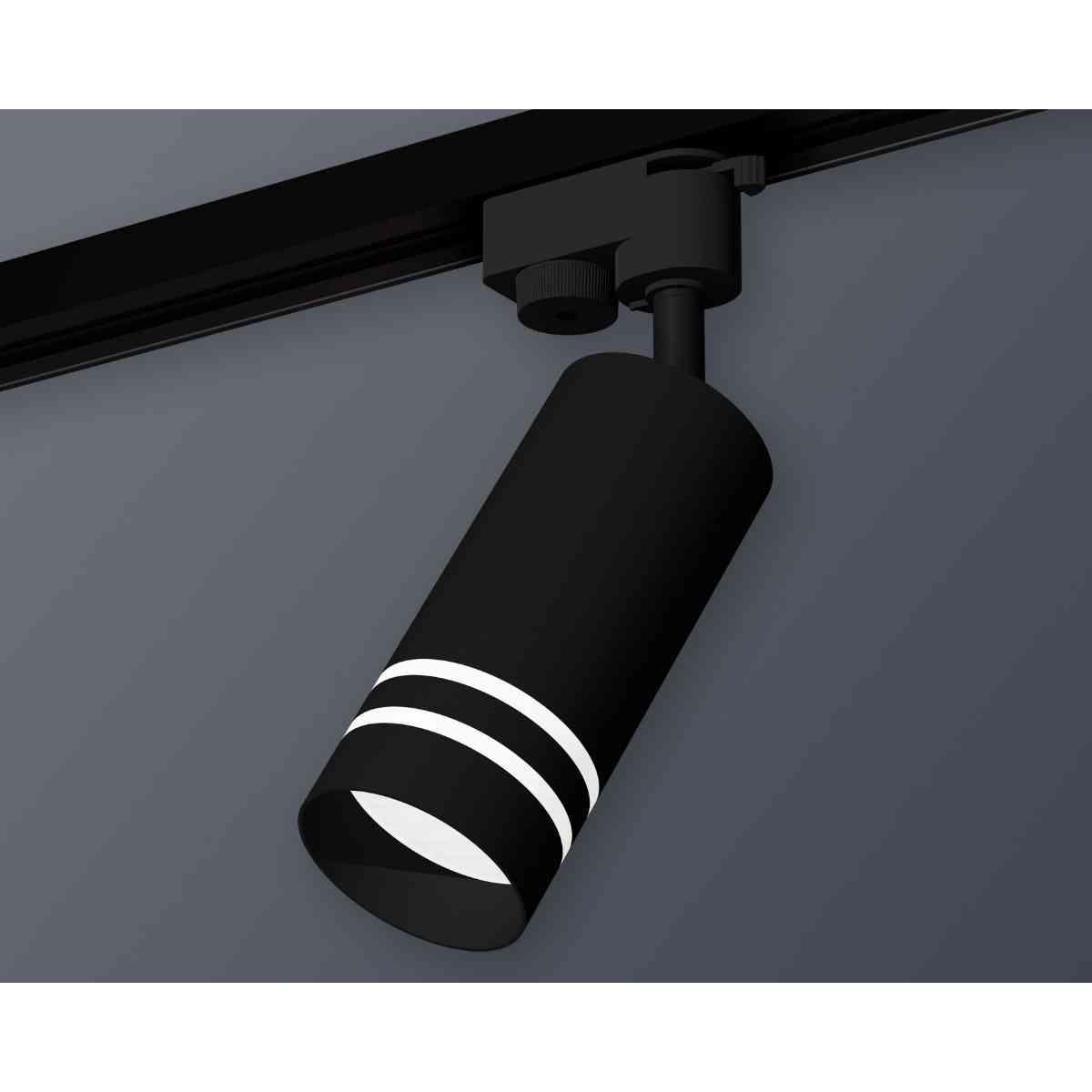фото комплект трекового светильника ambrella light track system xt6323121 sbk/fr черный песок/белый матовый (a2521, c6323, n6236) | 220svet.ru
