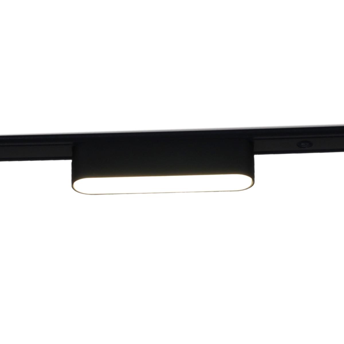 фото магнитная трековая система reluce 13001-9.3-001ur magnetic led6w bk | 220svet.ru