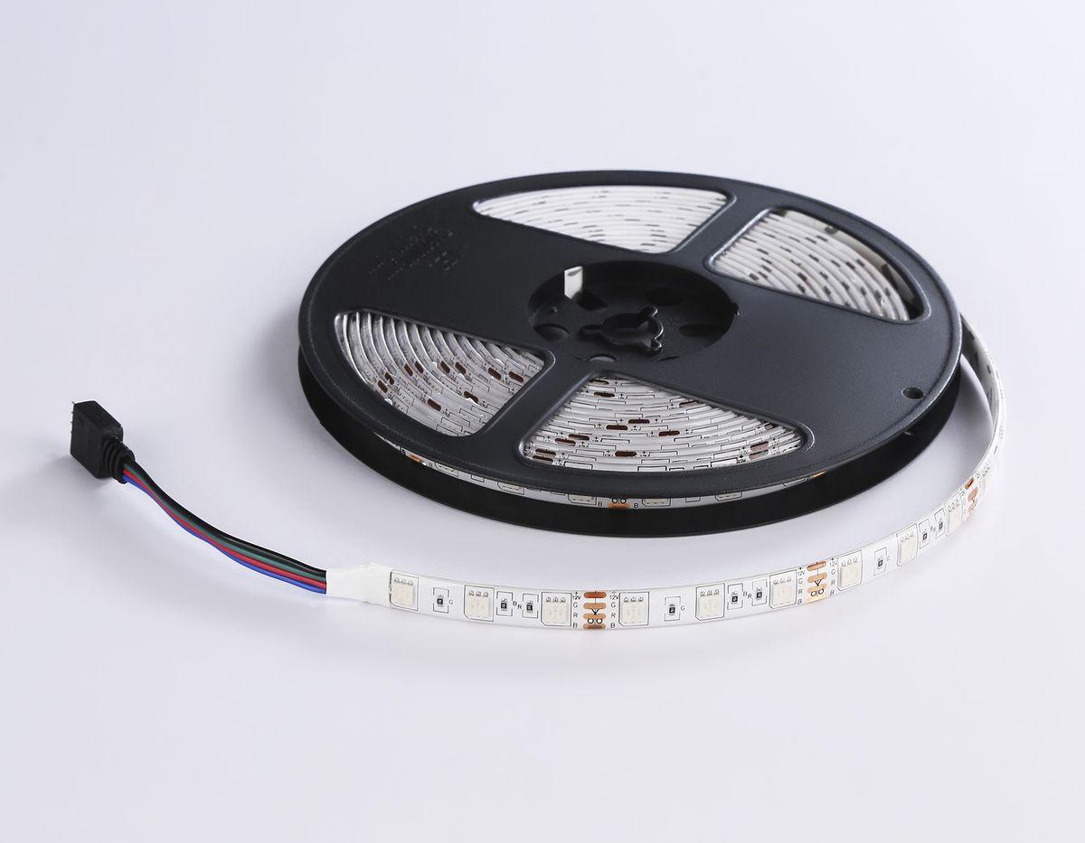 фото комплект светодиодной влагозащищенной ленты ambrella light 14,4w/m 60led/m 5050smd rgb 5m gs2502 | 220svet.ru