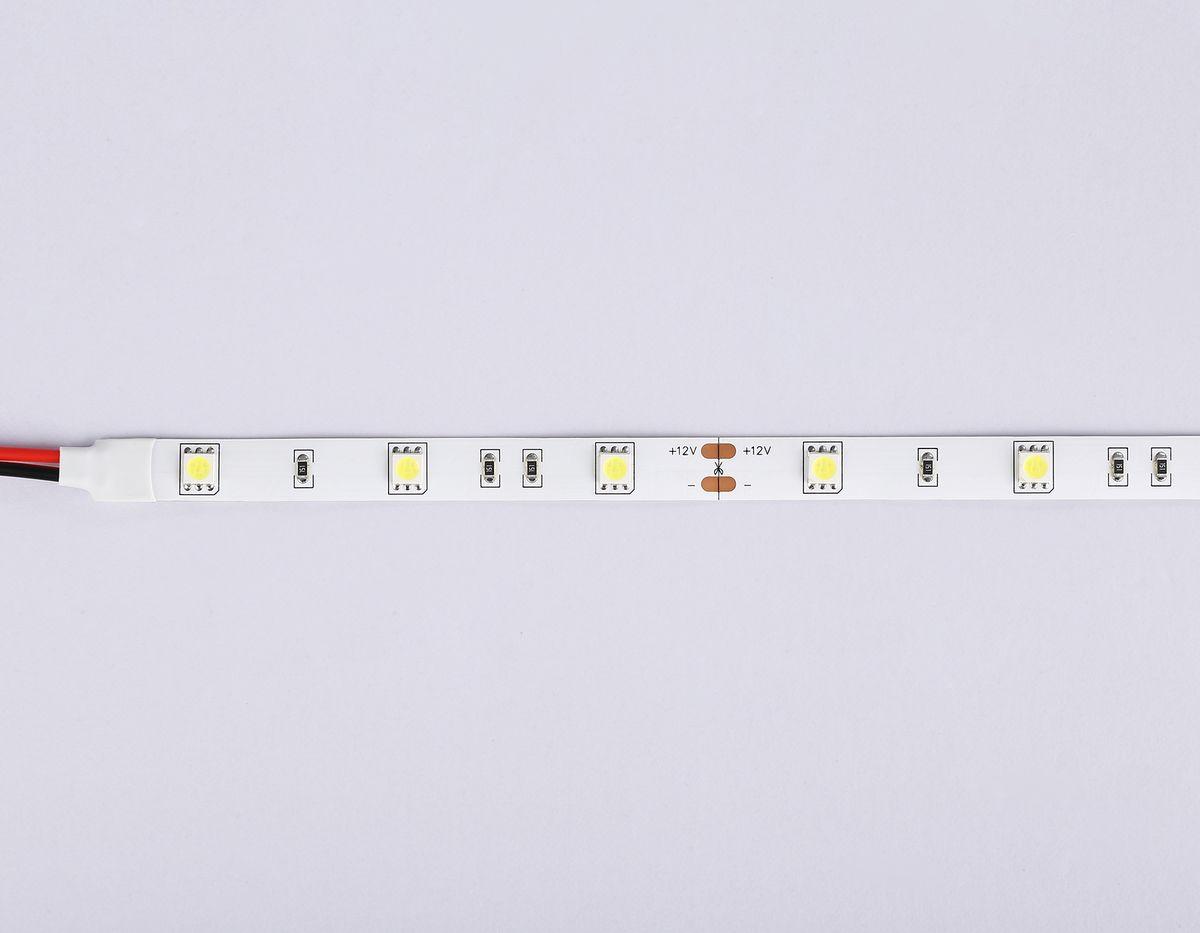 фото светодиодная лента холодный белый ambrella light 7,2w/m 30led/m 5050smd 6500к 5m gs1803 | 220svet.ru