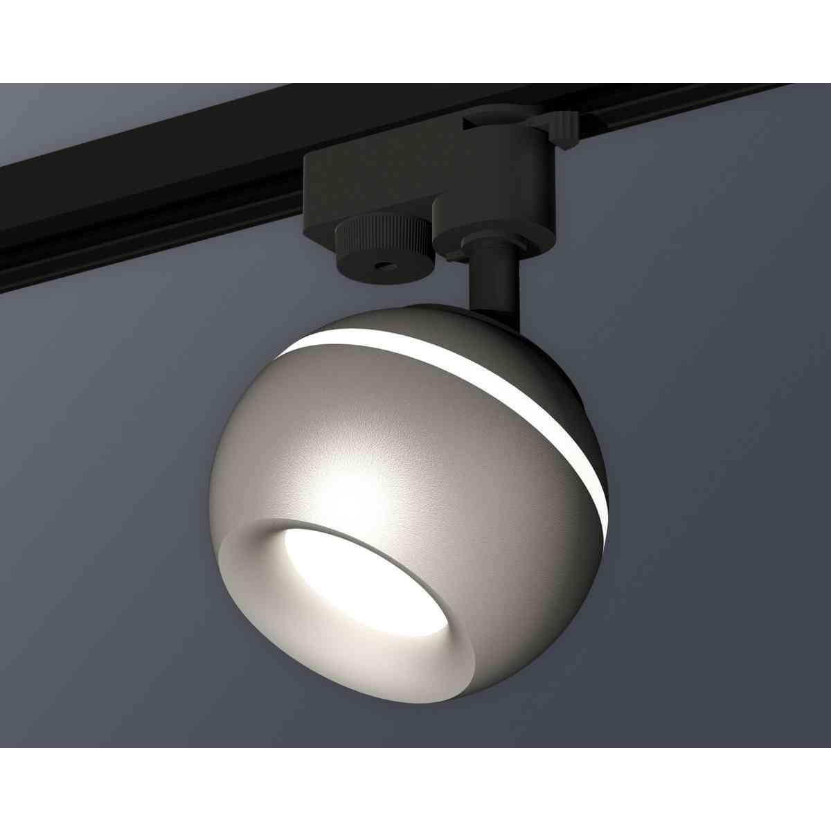 фото комплект трекового светильника ambrella light track system xt1103020 ssl/mch серебро песок/хром матовый (a2521, c1103, n7013) | 220svet.ru