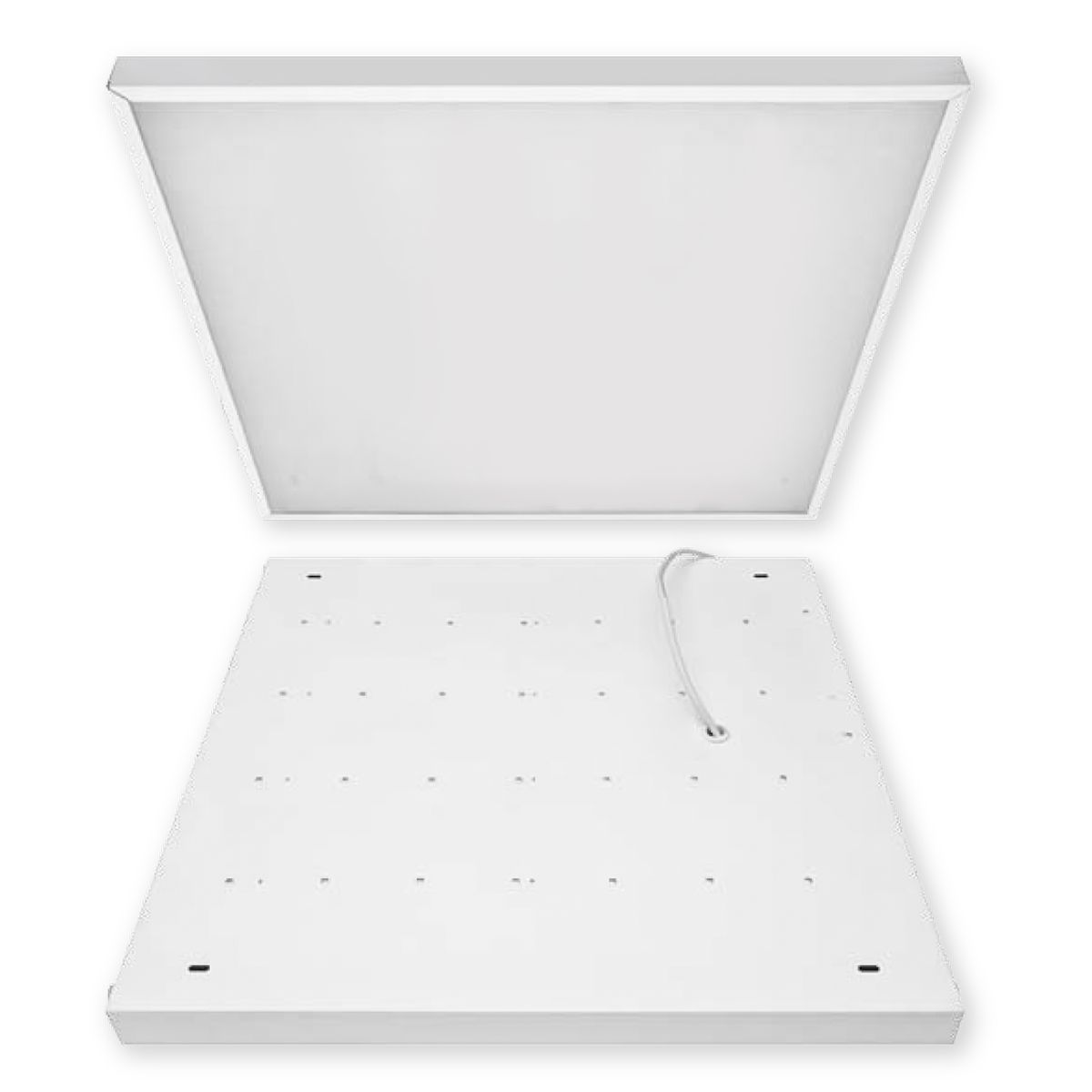 фото встраиваемый светодиодный светильник uniel ulp-6060-36w/6500к ip40 grilyato opal smooth ul-00012027 | 220svet.ru