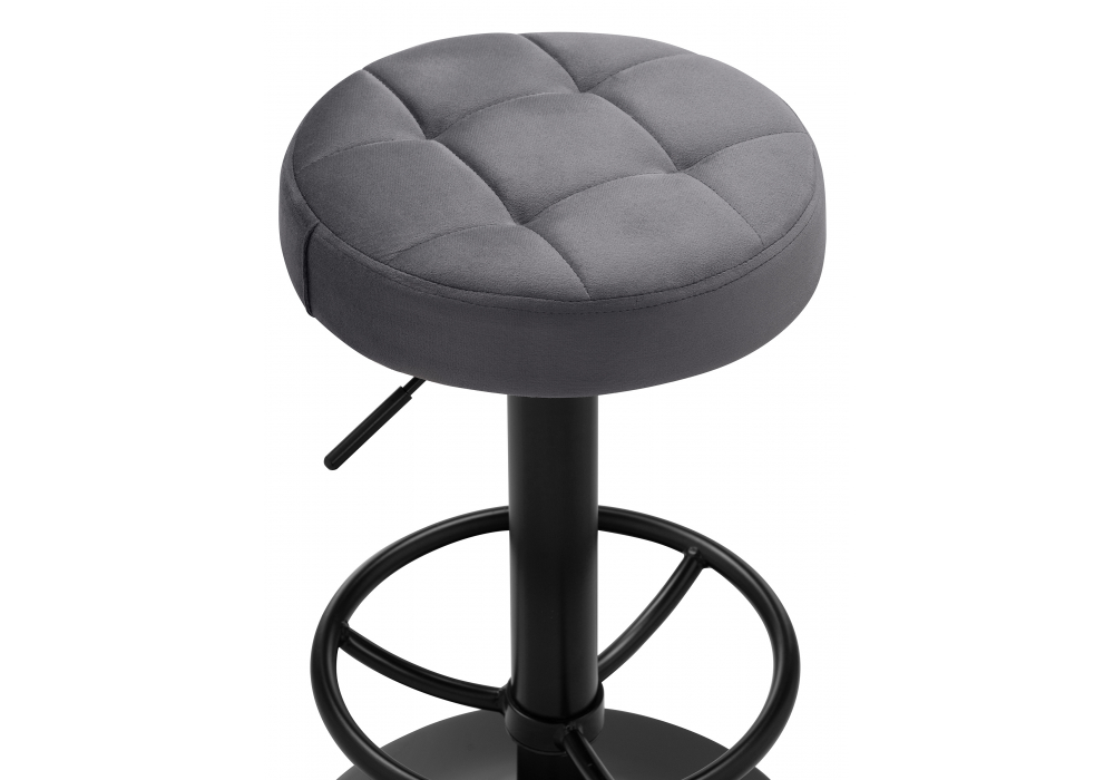 фото барный стул woodville marun dark gray / black 15674 | 220svet.ru