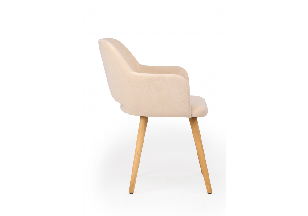 фото стул деревянный woodville эолин бежевый (glory 03) / светлое дерево 631709 | 220svet.ru