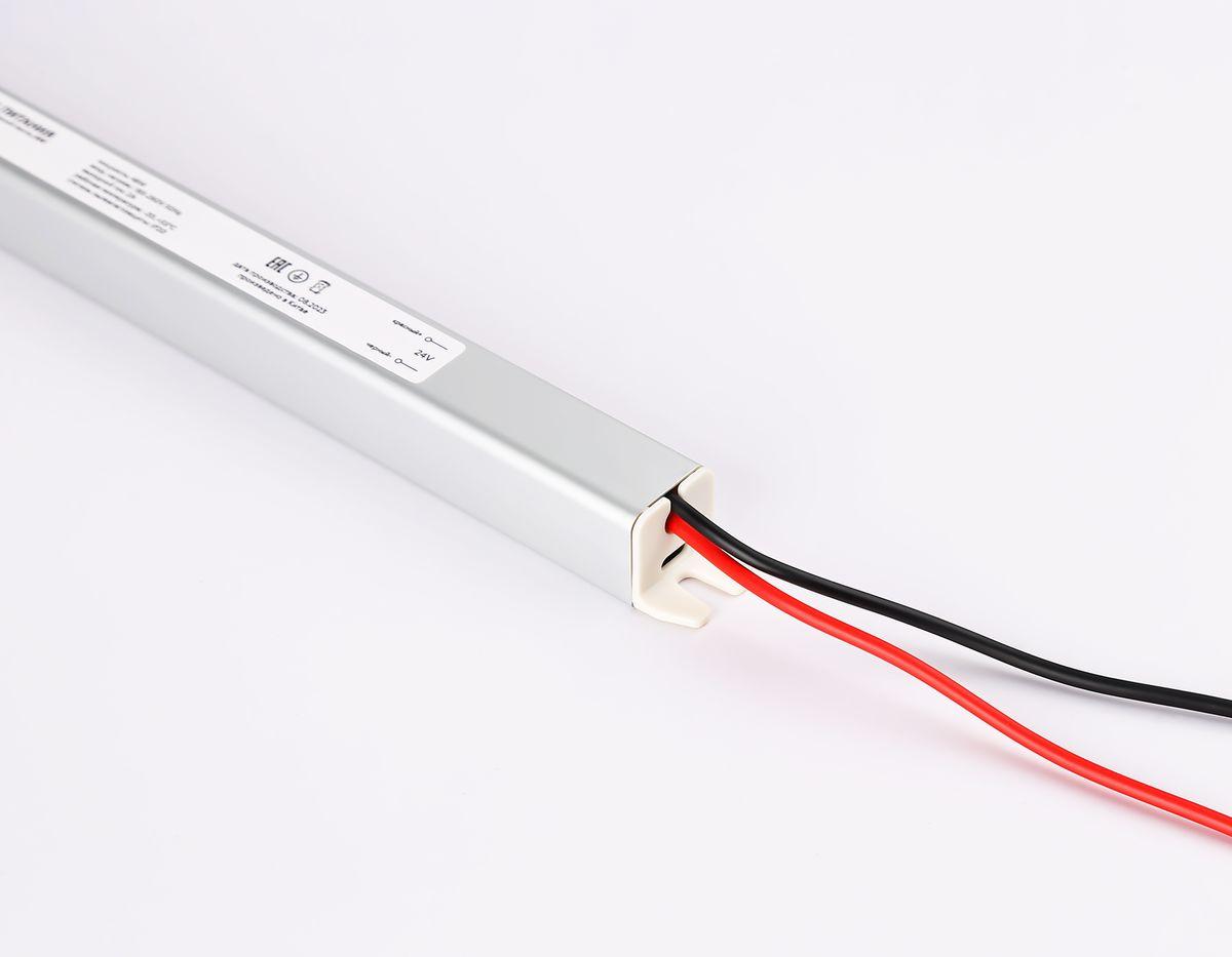фото блок питания ультратонкий для светодиодной ленты ambrella light 72w ip20 3a gs8626 | 220svet.ru