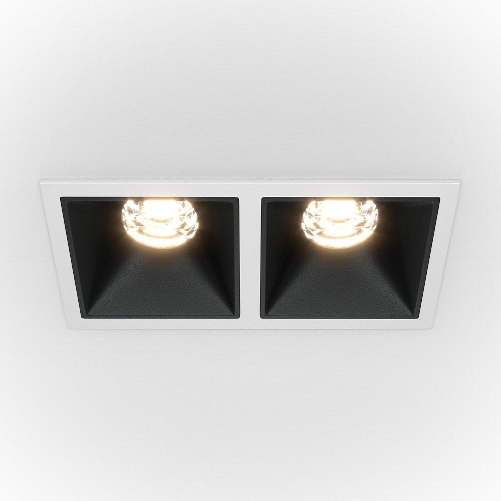 фото встраиваемый светильник maytoni alfa led dl043-02-10w4k-d-sq-wb | 220svet.ru
