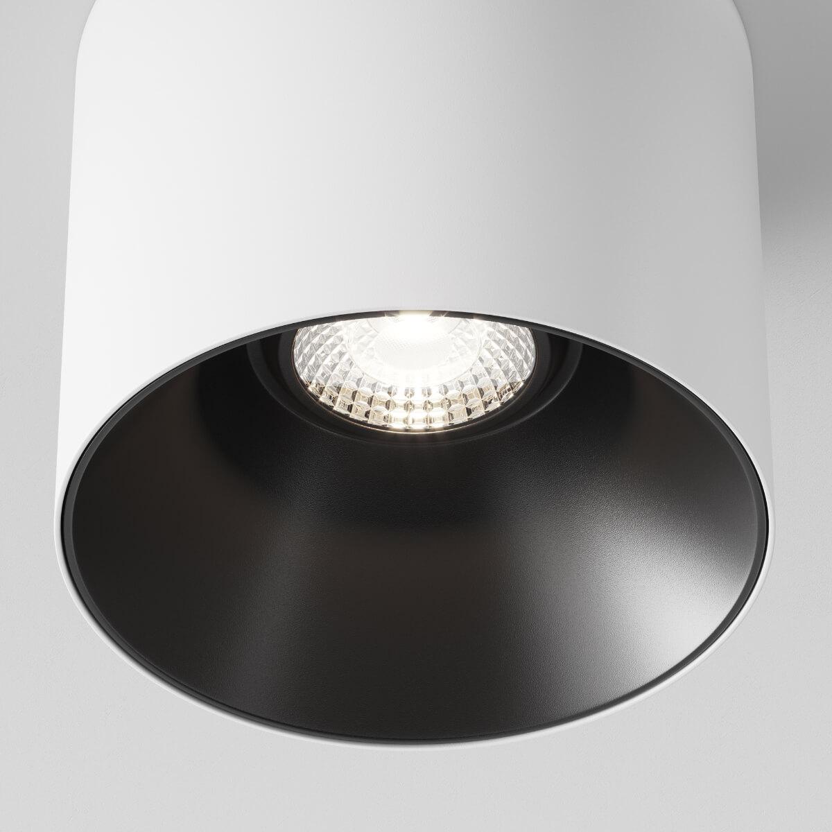 фото потолочный светильник maytoni technical alfa led c064cl-01-15w4k-rd-wb | 220svet.ru