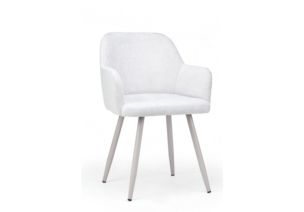 фото стул поворотный на металлокаркасе woodville инфини 360 светло-серый (ocean 021) / серый 631784 | 220svet.ru