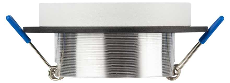 фото светильник встраиваемый декоративный эра dk95 bk под лампу mr16 gu5.3 черный б0055591 | 220svet.ru