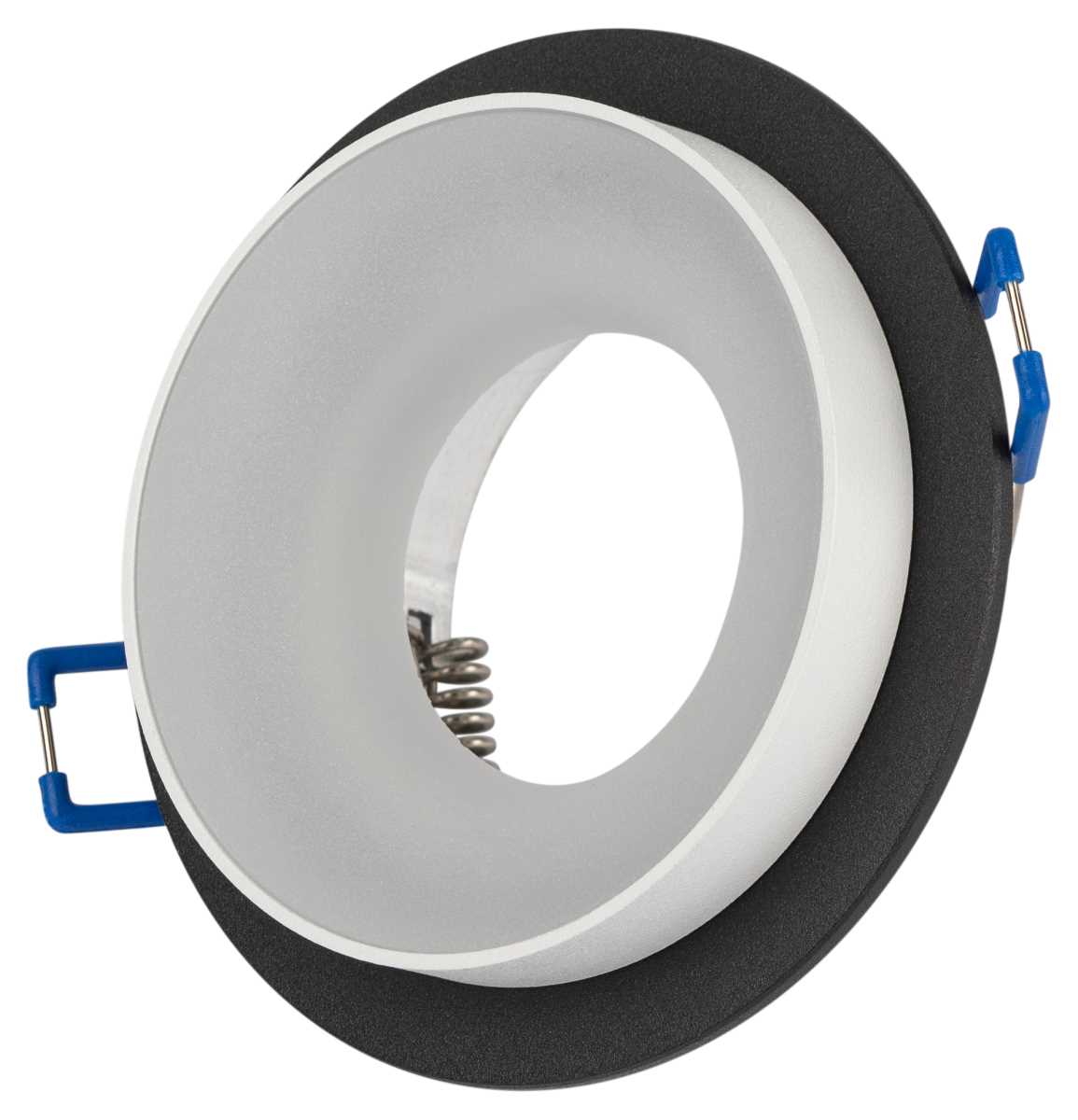 фото светильник встраиваемый декоративный эра dk95 bk под лампу mr16 gu5.3 черный б0055591 | 220svet.ru