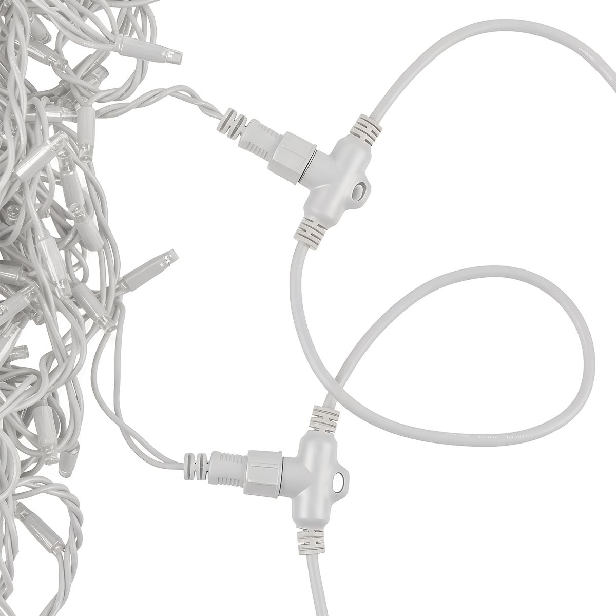 фото провод-шина для гирлянд uniel ucx-f90 t05/2m/wh ul-00013220 | 220svet.ru