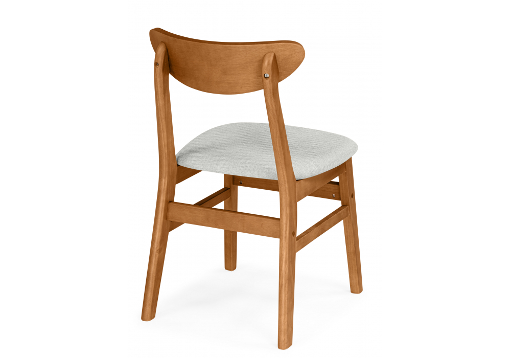 фото стул деревянный woodville okava бежевый / орех 15973 | 220svet.ru