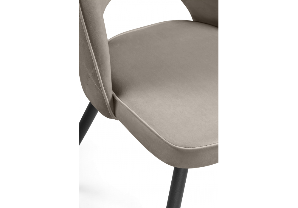 фото стул на металлокаркасе woodville клэйн mr-30  / черный 552095 | 220svet.ru