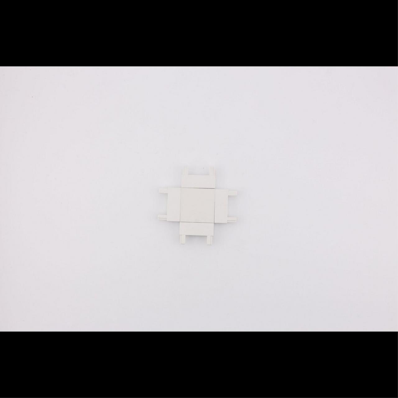 фото коннектор питания х-образный aployt magnetic track 48 apl.0181.10.06 | 220svet.ru