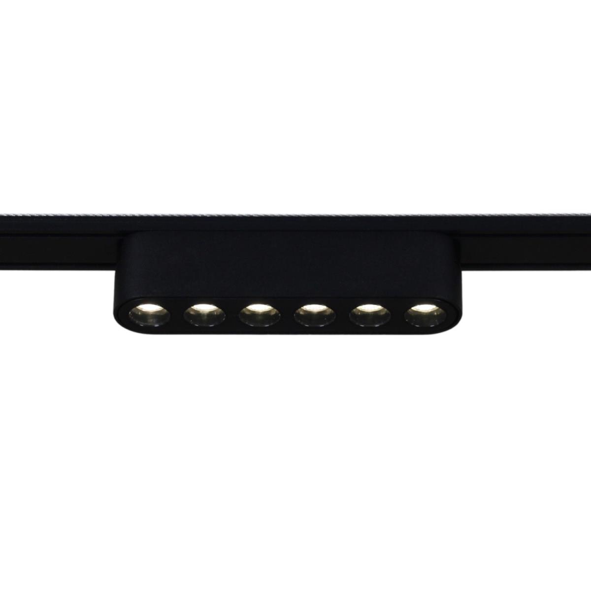 фото магнитная трековая система reluce 13002-9.3-001ur magnetic led6w bk | 220svet.ru
