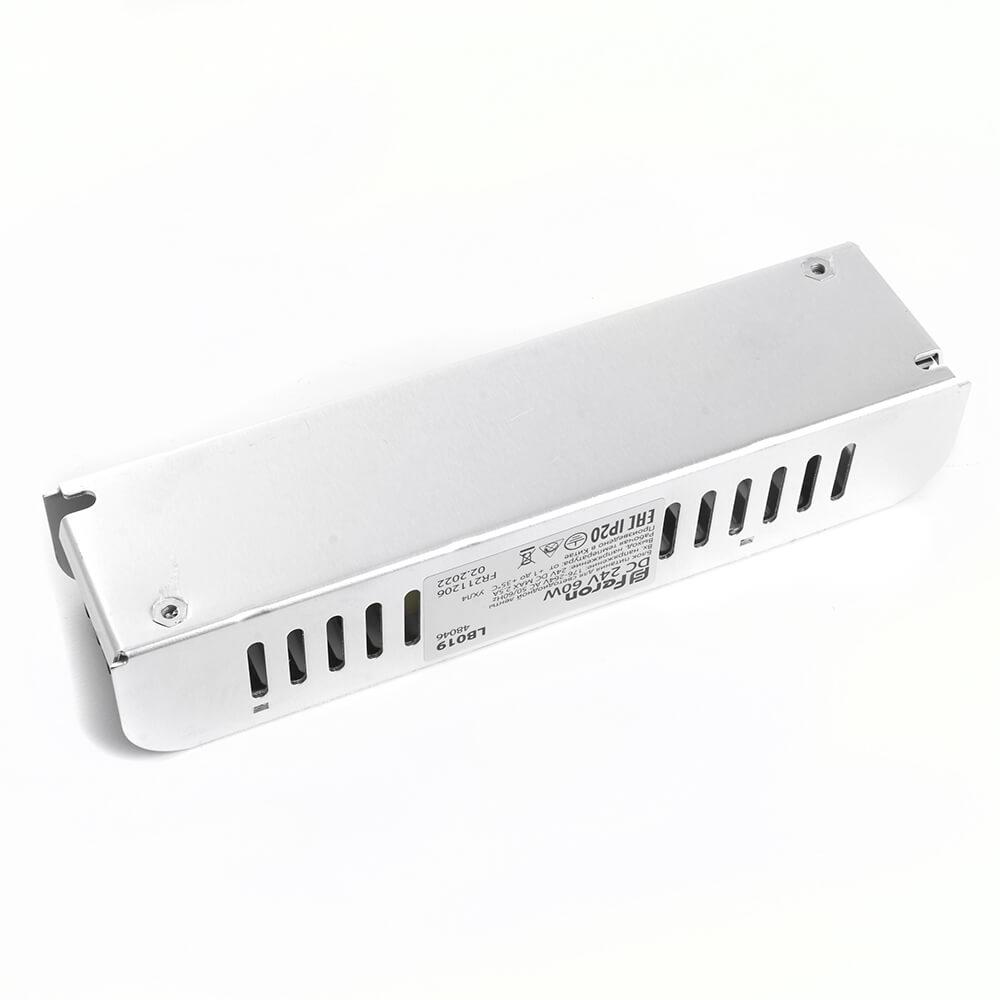 фото блок питания для светодиодной ленты feron 24v 60w ip20 2,5a 48046 | 220svet.ru