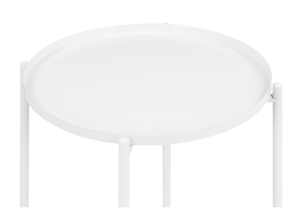 фото журнальный стол woodville tray 1 white 15395 | 220svet.ru