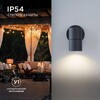 Миниатюра фото уличный настенный светильник apeyron grafite 11-116 | 220svet.ru