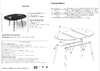Миниатюра фото стол стеклянный раскладной woodville кловис обсидиан/черный 600719 | 220svet.ru