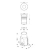 Миниатюра фото ландшафтный светильник deko-light easy cob round iii ww 730469 | 220svet.ru