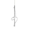 Миниатюра фото подвесной светодиодный светильник indigo intreccio 14025/1p chrome v000145l | 220svet.ru