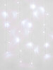 Миниатюра фото светодиодная гирлянда uniel бахрома 220v белый uld-b1805-048/dta white ip20 ul-00005275 | 220svet.ru