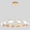 Миниатюра фото подвесная люстра crystal lux felicidad sp96w led | 220svet.ru