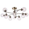 Миниатюра фото потолочная люстра freya daisy fr5041pl-10bs | 220svet.ru