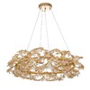 Миниатюра фото подвесная люстра indigo splendore 11042/12p gold v000421 | 220svet.ru