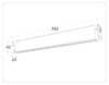 Миниатюра фото трековый светодиодный светильник ambrella light track system magnetic 220v gl1271 | 220svet.ru