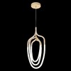 Миниатюра фото подвесной светильник crystal lux pera sp50w led gold | 220svet.ru