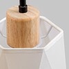 Миниатюра фото потолочная люстра imex md.5714-5-s-bk+wood | 220svet.ru