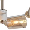 Миниатюра фото потолочная люстра illumico il8243-4cou-79 wh gd | 220svet.ru