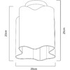 Миниатюра фото потолочный светильник arte lamp 18 a3479pl-1cc | 220svet.ru