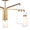 Миниатюра фото потолочная люстра escada sonnet 1171/5p brass | 220svet.ru