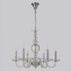 Миниатюра фото подвесная люстра crystal lux arabesque sp6 chrome | 220svet.ru