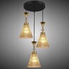 Миниатюра фото подвесная люстра reluce 02005-0.9-03 amber | 220svet.ru
